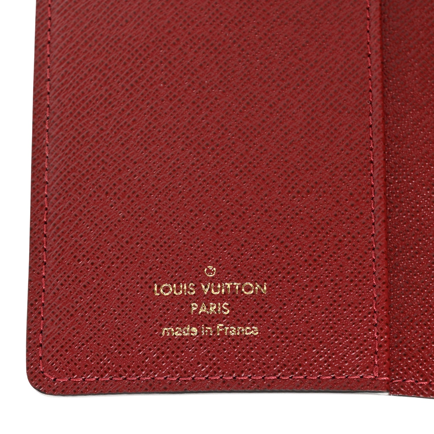 Louis Vuitton Monogram My LV Heritage Small Ring Agenda Cover Rouge Black 6 of 8