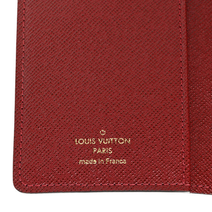 Louis Vuitton Monogram My LV Heritage Small Ring Agenda Cover Rouge Black 6 of 8