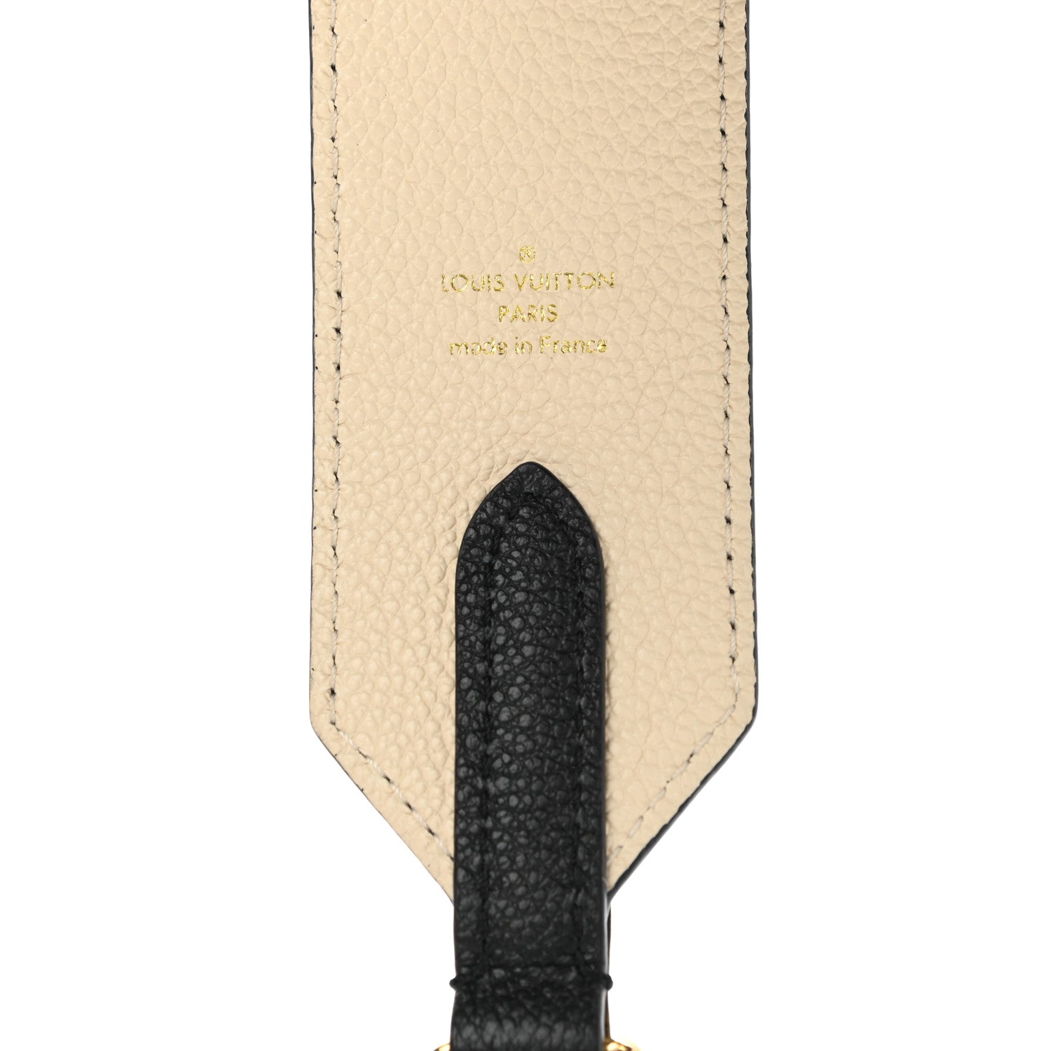 Louis Vuitton Empreinte Monogram Bandouliere Shoulder Strap Black Beige 3 of 6