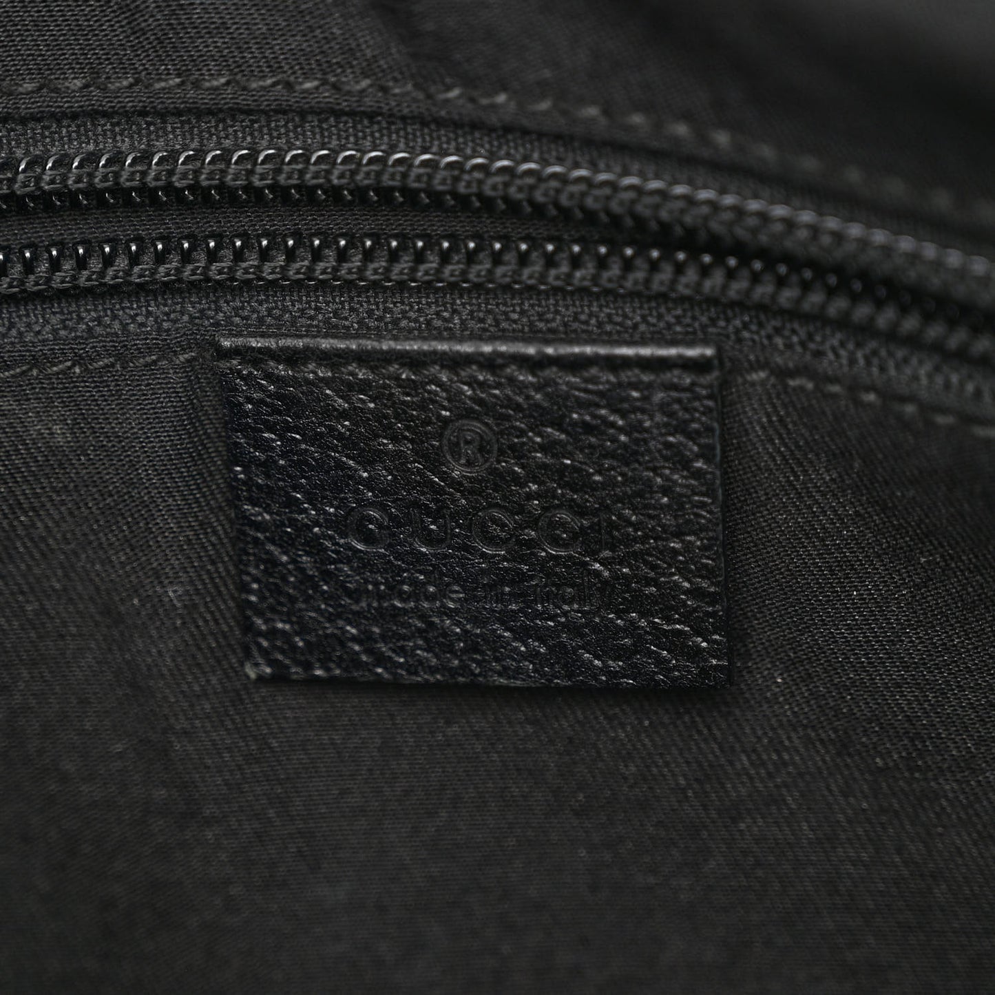 Monogram Medium Half Moon Hobo Black