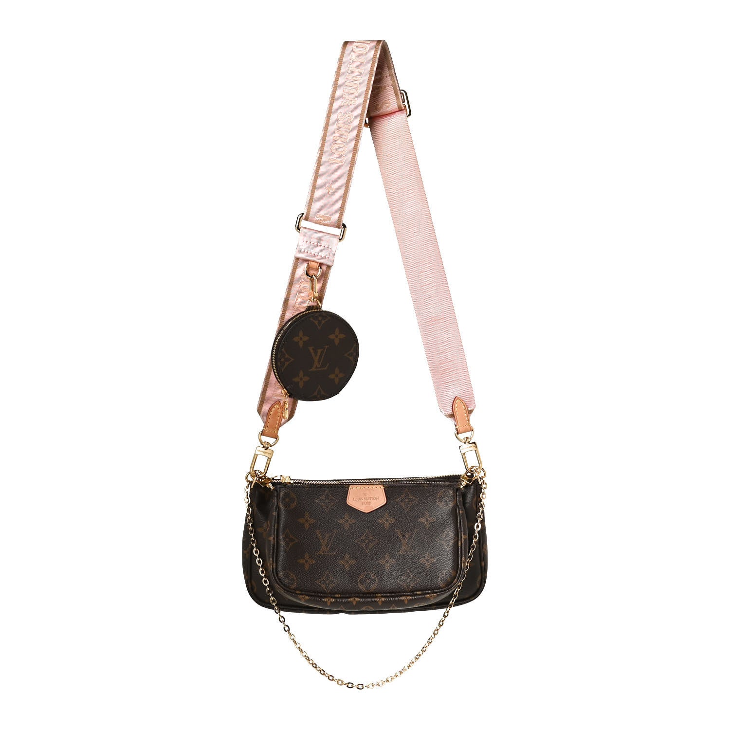 Louis Vuitton Monogram Multi Pochette Accessories Rose Clair 2 of 10