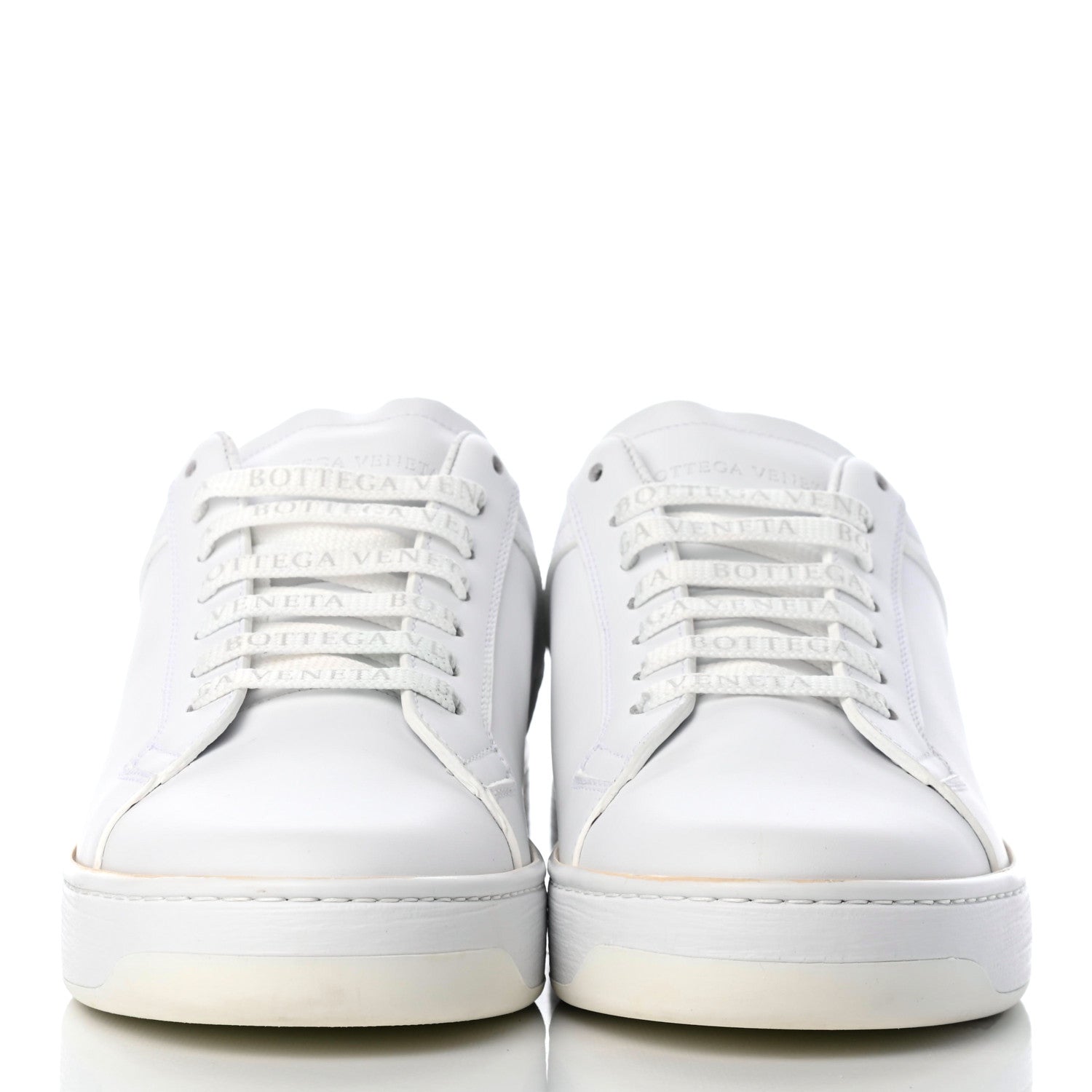 Bottega Veneta Bolt Calfskin Sneakers 39 Optic White 2 of 8