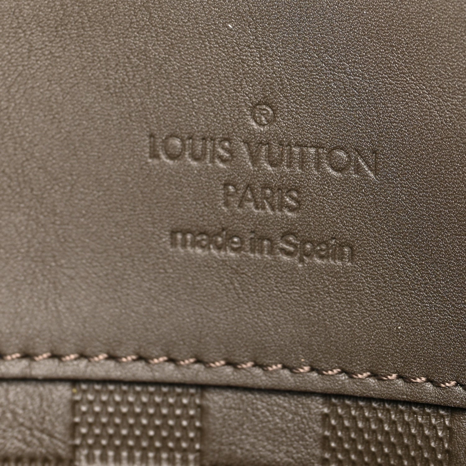 Louis Vuitton Damier Infini Cabas Voyage Brown 5 of 10