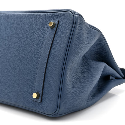 Hermes Togo Birkin 35 Deep Bleu 9 of 17