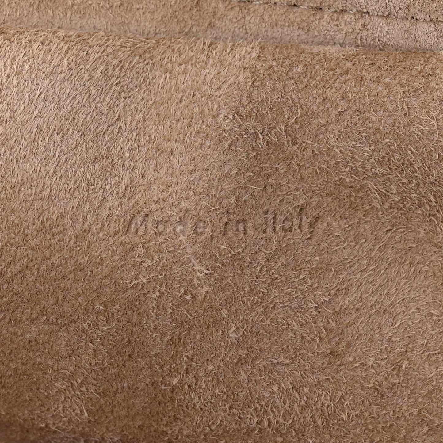 Grained Calfskin Mini Belt Bag Light Taupe