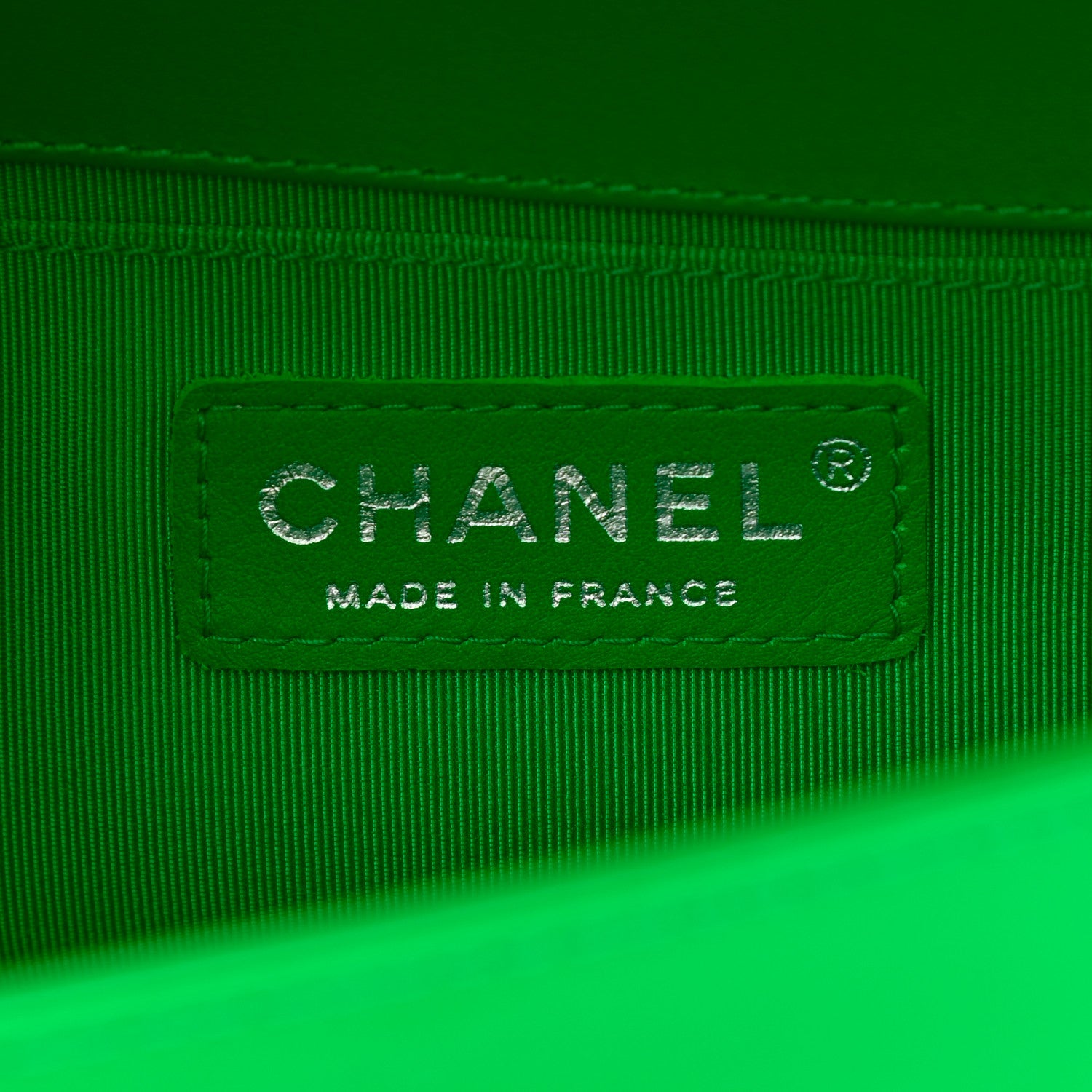 Chanel Patent Quilted Small Boy Flap Green 6 of 11