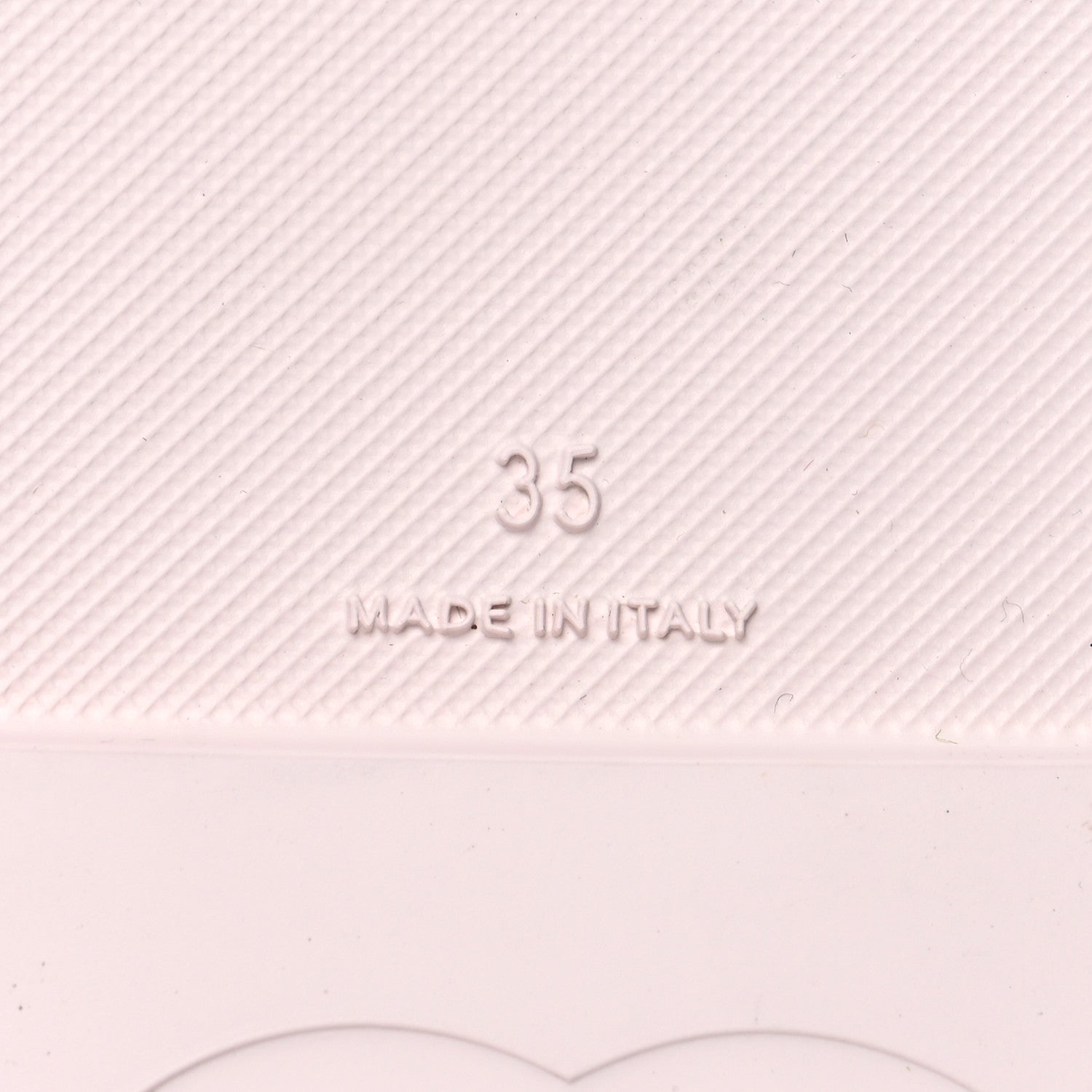 Chanel Rubber CC Dad Sandals 35 Pale Pink 7 of 9
