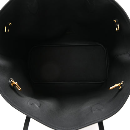 Louis Vuitton Monogram Calfskin Neo Neverfull Inside Out MM Black 9 of 16
