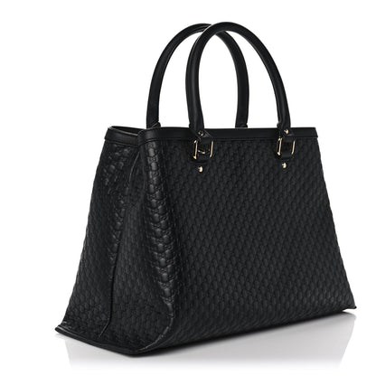 Gucci Soft Microguccissima Medium Tote Black 3 of 11