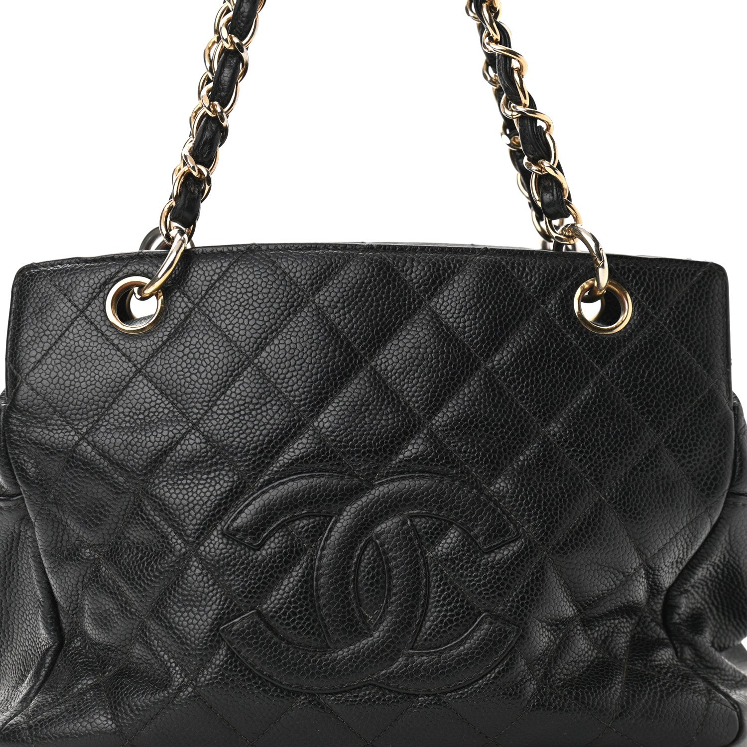 Chanel Caviar Quilted Petit Timeless Tote PTT Black 19 of 29