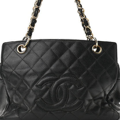 Chanel Caviar Quilted Petit Timeless Tote PTT Black 19 of 29