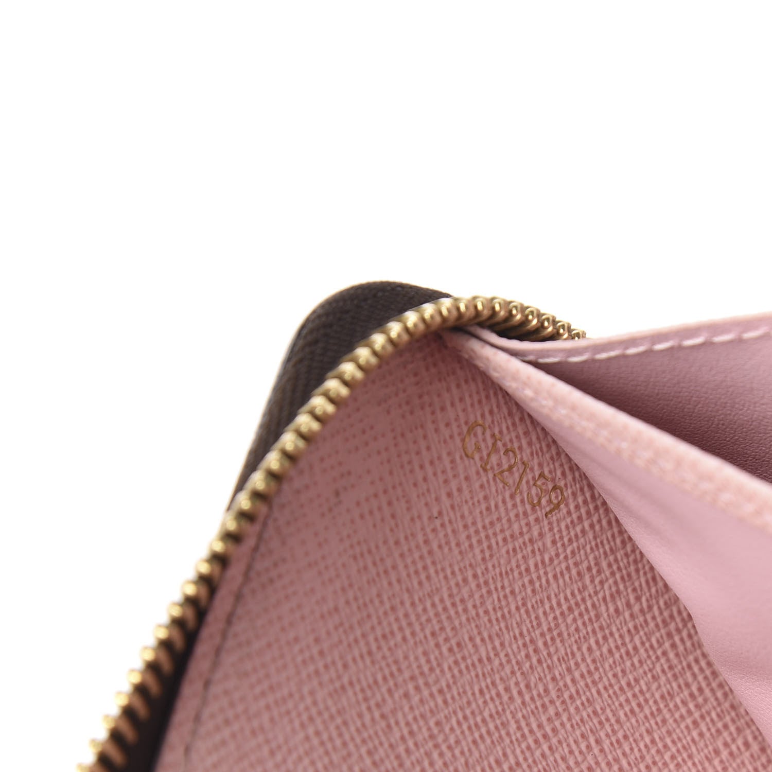 Louis Vuitton Damier Ebene Zippy Wallet Rose Ballerine 6 of 7