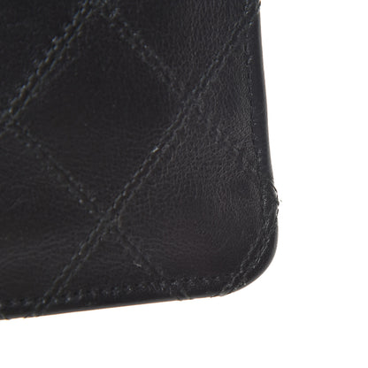 Chanel Lambskin Diamond Stitch Compact Pouch Black 11 of 13