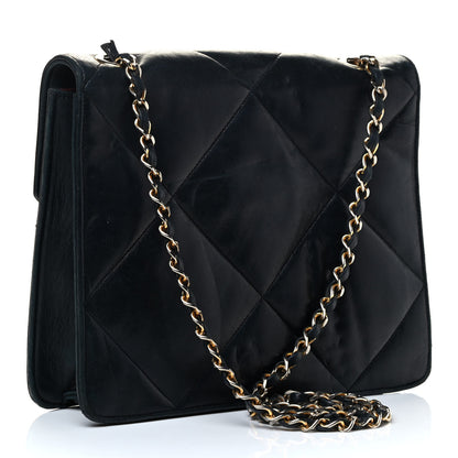 Chanel Lambskin Quilted Small Single Flap Black 2 of 5