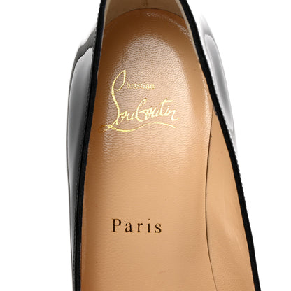 Christian Louboutin Patent Merci Allen 85 Pumps 36.5 Black 6 of 9