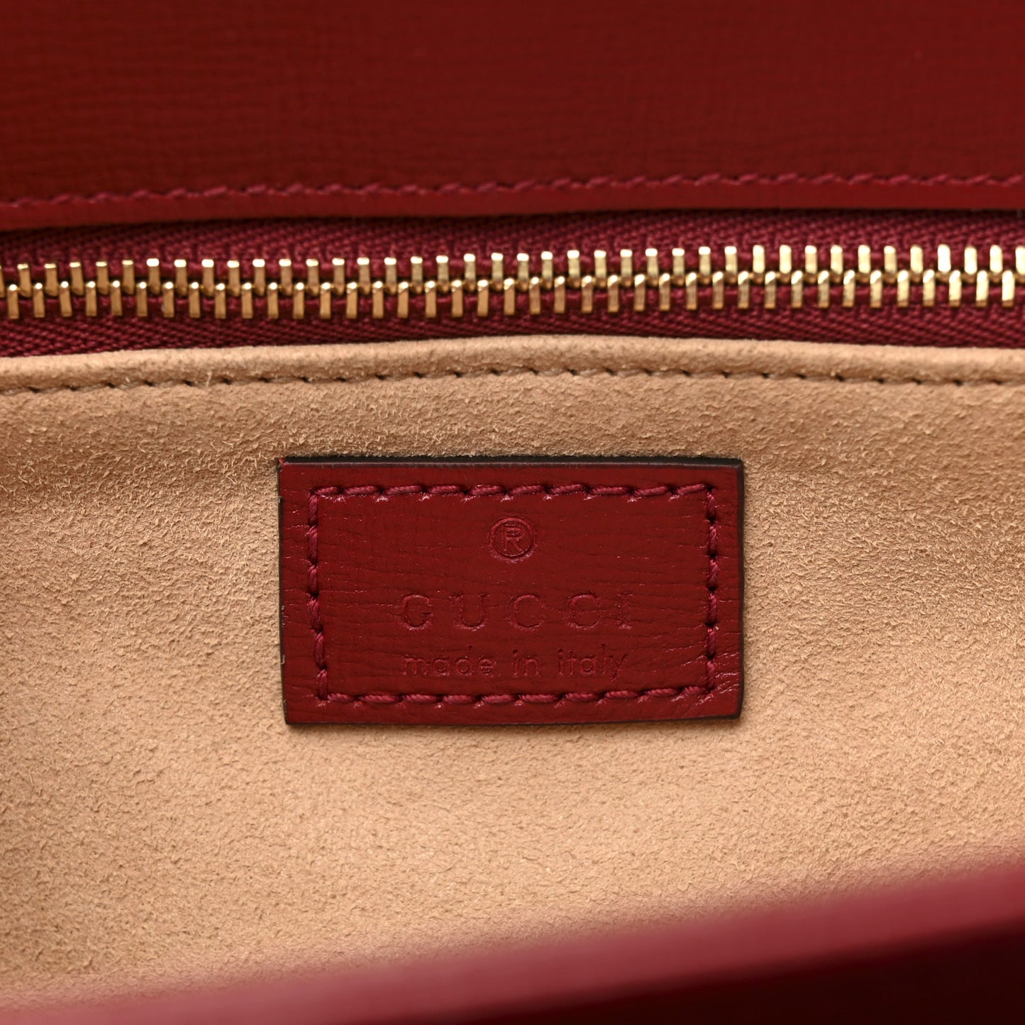 Azalea Calfskin Horsebit 1955 Shoulder Bag New Cherry Red