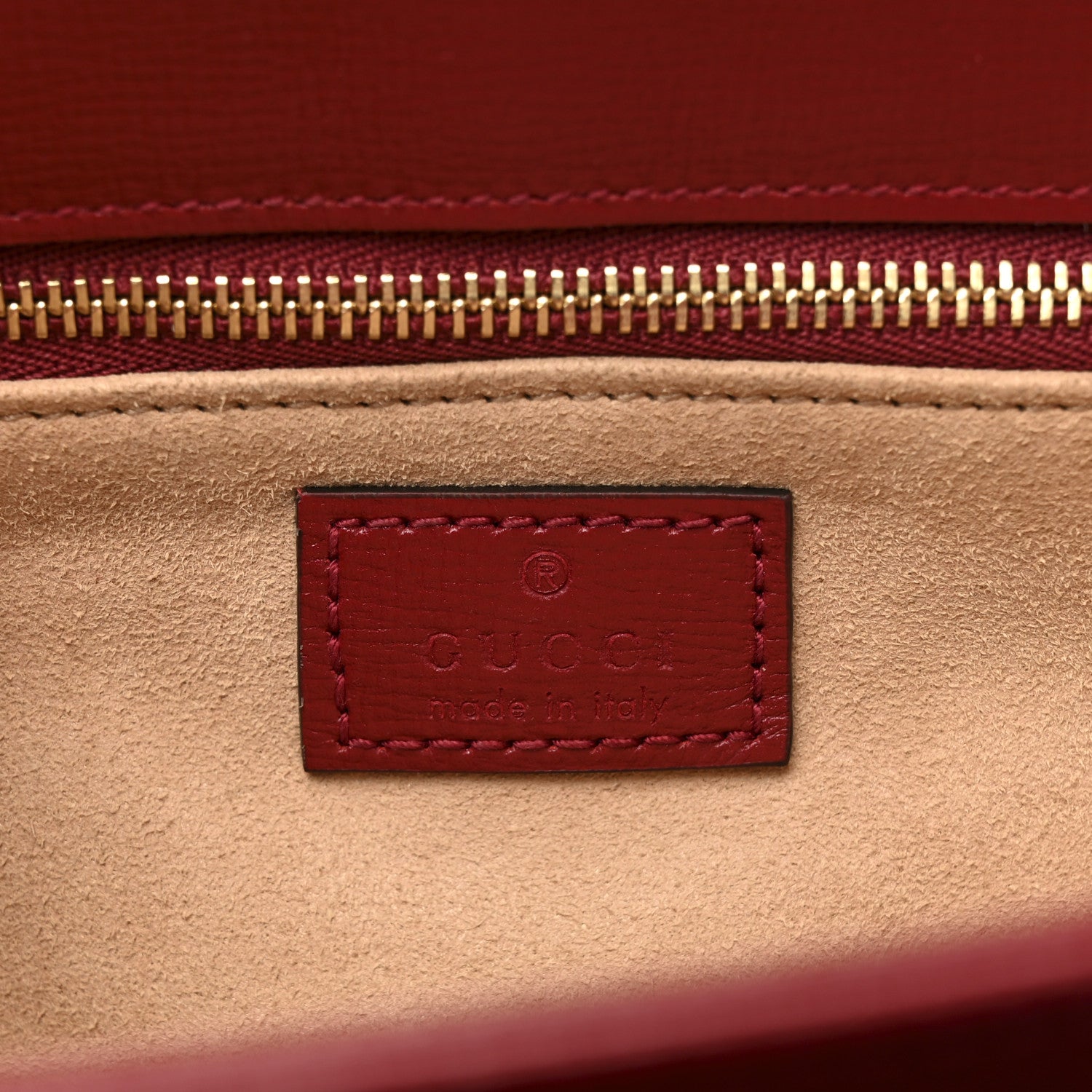 Gucci Azalea Calfskin Horsebit 1955 Shoulder Bag New Cherry Red 6 of 14