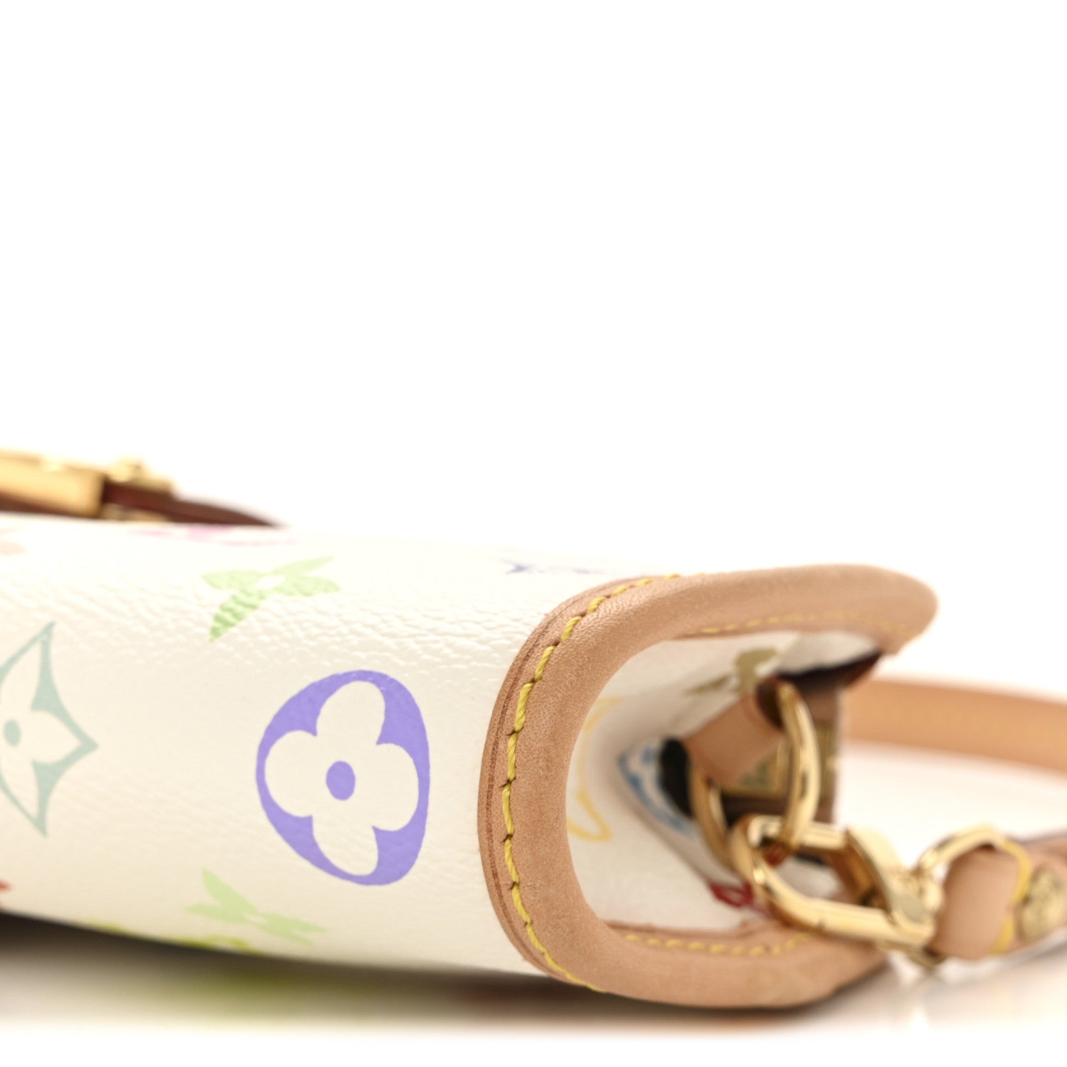 Louis Vuitton Monogram Multicolor Shirley White 9 of 11
