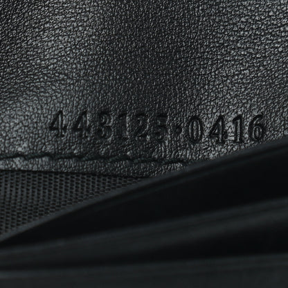 Gucci Calfskin Matelasse GG Marmont Card Case Black 7 of 7