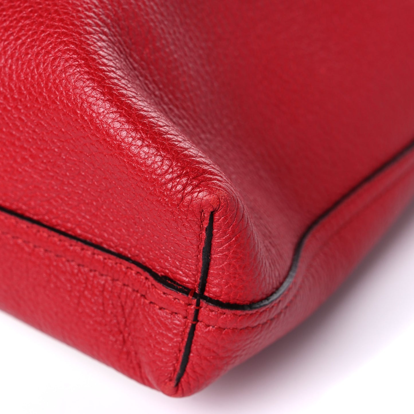 Calfskin Elton John Levon-Goodbye Tote Red