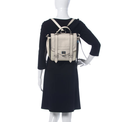 Proenza Schouler Crackled Lambskin PS1 Plus Zip Backpack Clay 2 of 14
