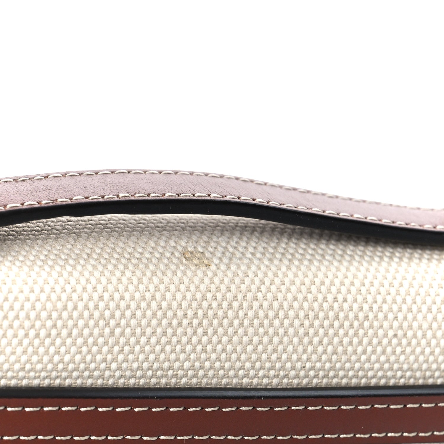 Burberry Canvas Calfskin TB Robin Bag Natural 9 of 9