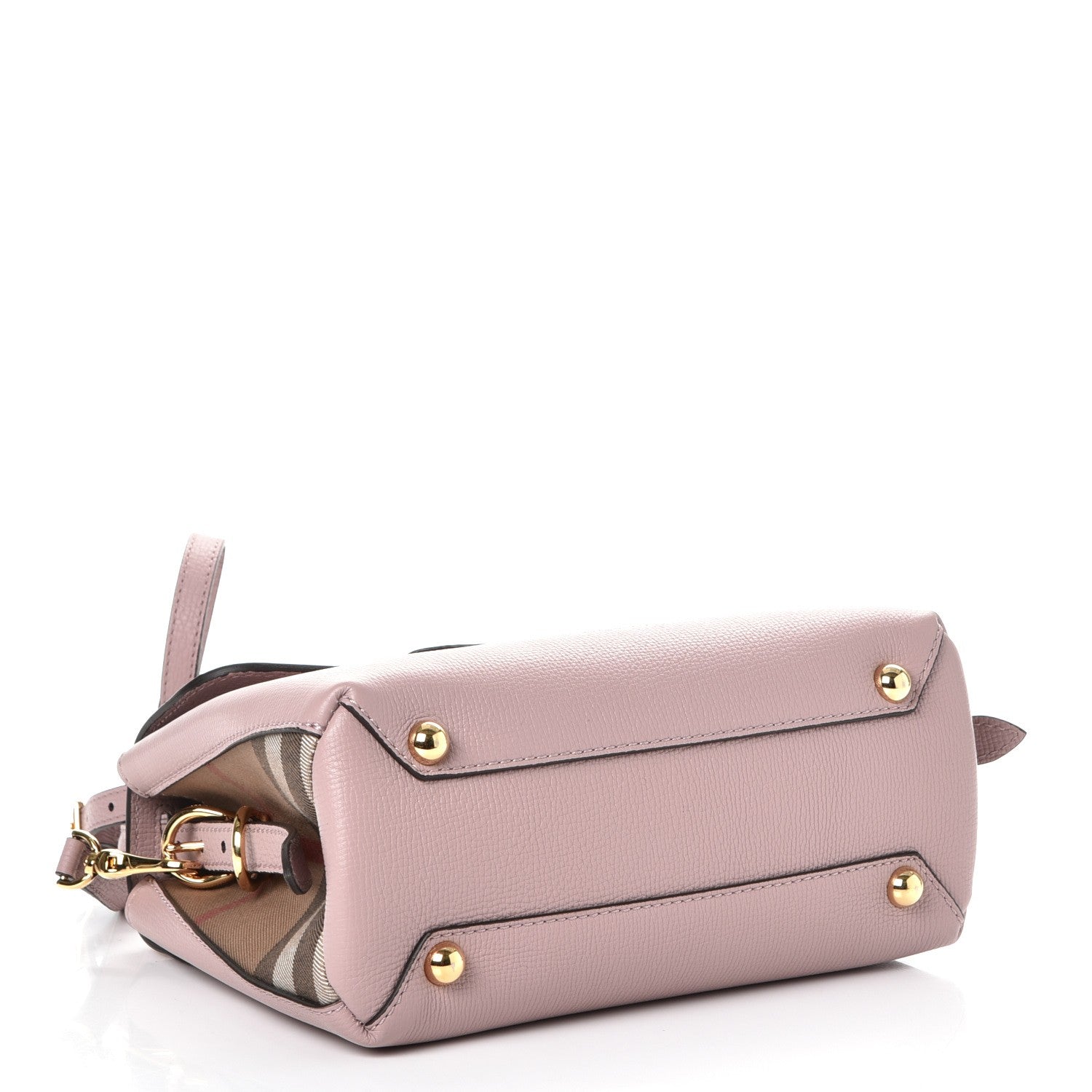 Burberry Derby Calfskin House Check Small Camberley Pale Orchid 4 of 8