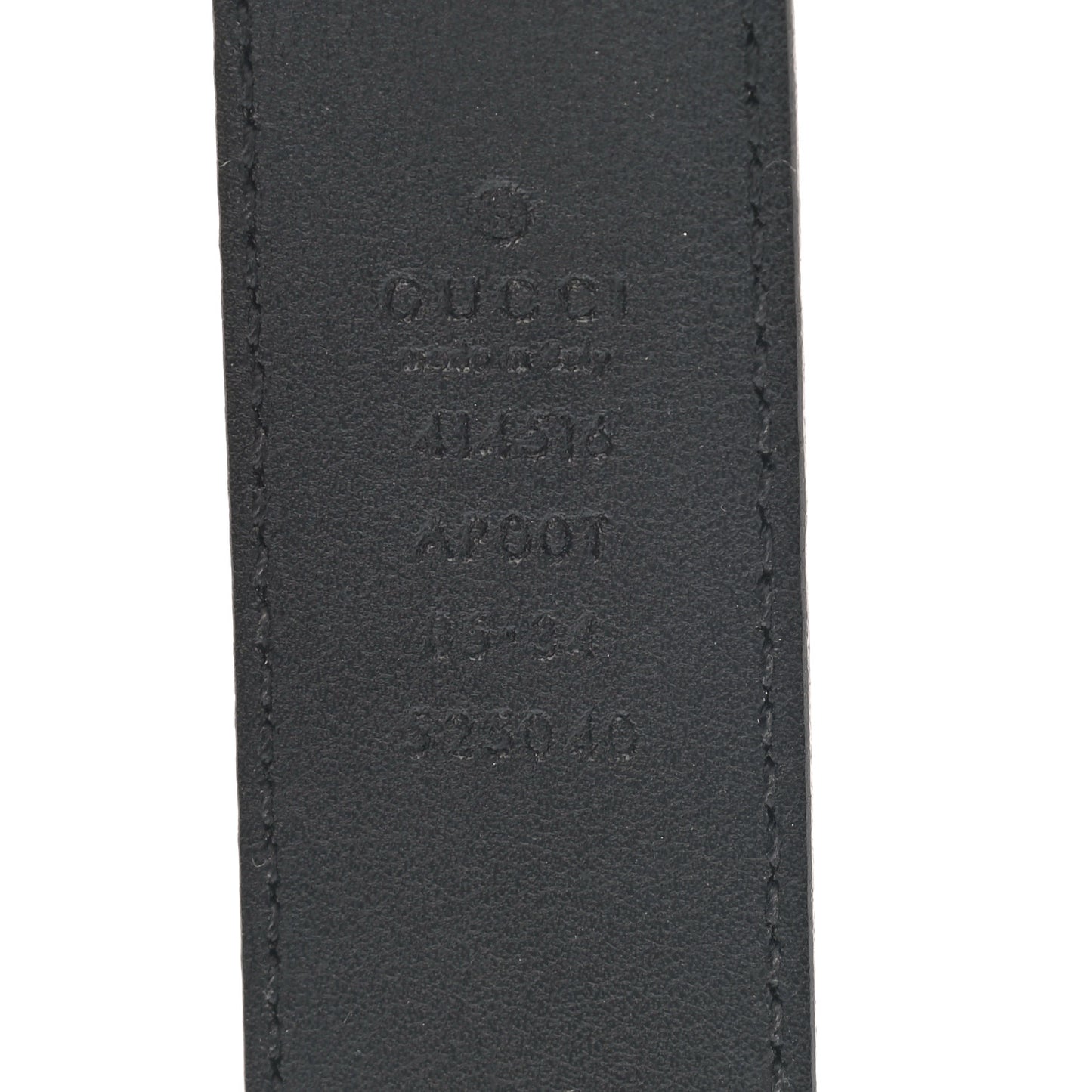 Calfskin Double G 30mm Belt 85 34 Black