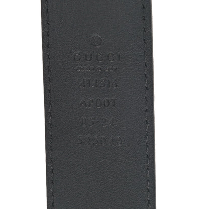 Gucci Calfskin Double G 30mm Belt 85 34 Black 3 of 3
