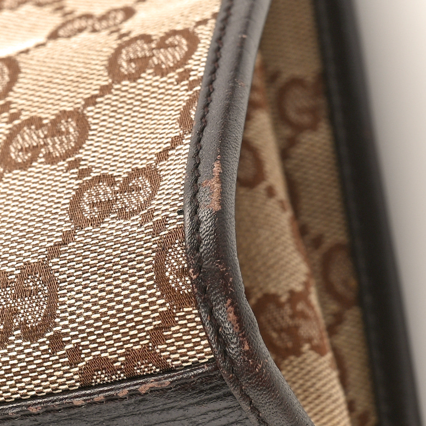 Monogram Small Bardot Bag Brown