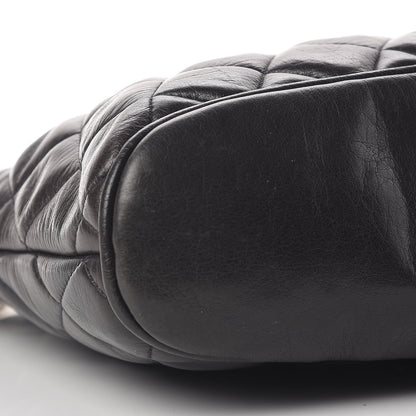 Chanel Lambskin Quilted Shopping Tote Black 9 of 11