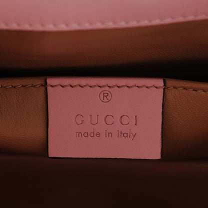 Gucci Nappa Pearl Studded Mini Queen Margaret Broadway Shoulder Bag Sugar Pink 6 of 7