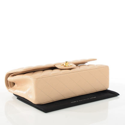 Chanel Caviar Quilted Medium Double Flap Beige Clair 4 of 8