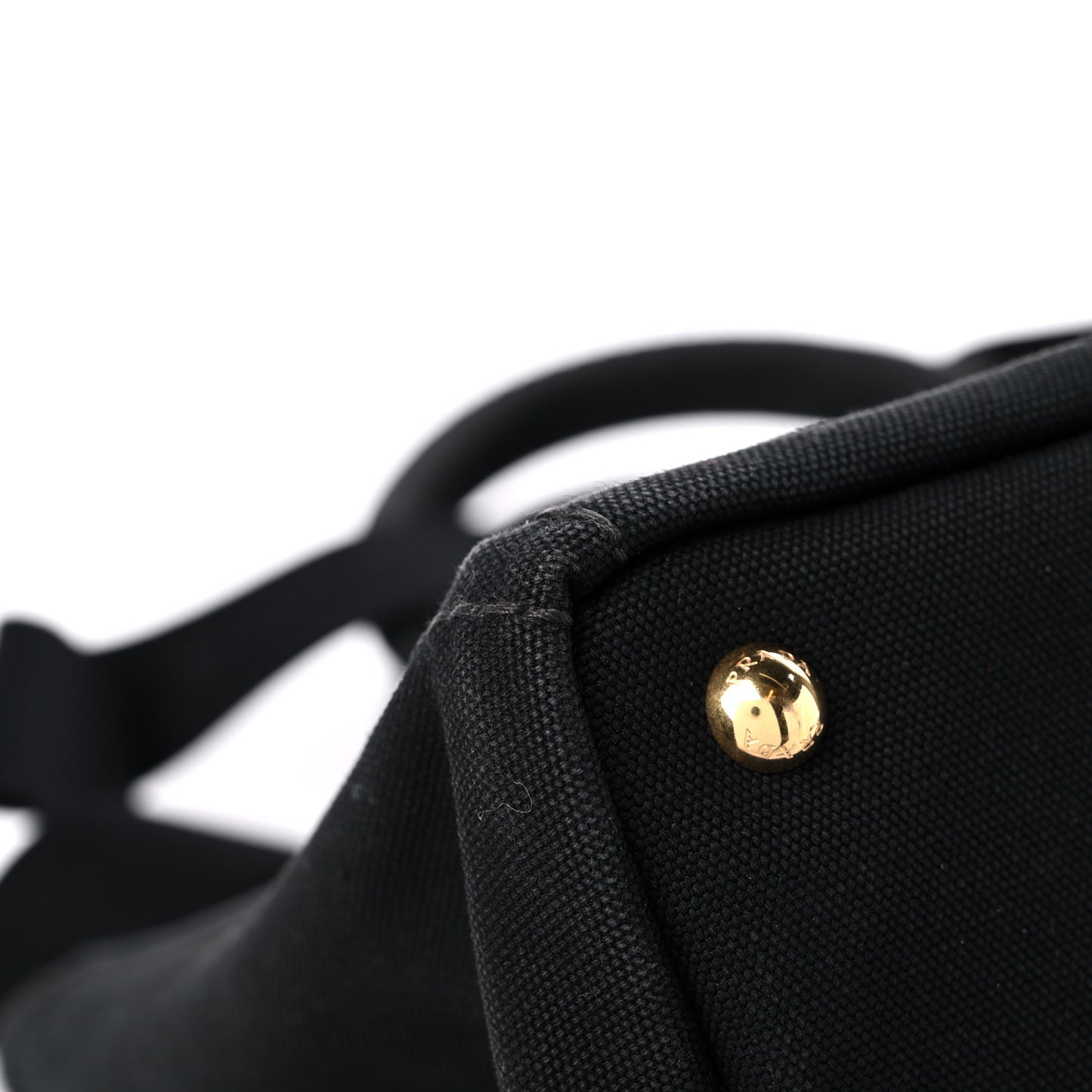 Canapa Small Logo Tote Black