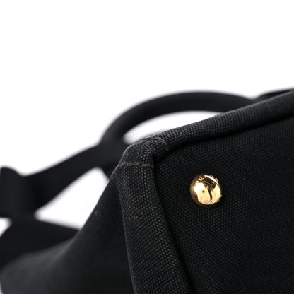 Prada Canapa Small Logo Tote Black 7 of 15