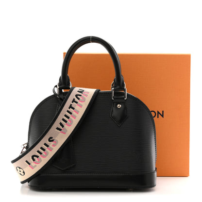 Louis Vuitton Epi Jacquard Alma BB Black 11 of 11