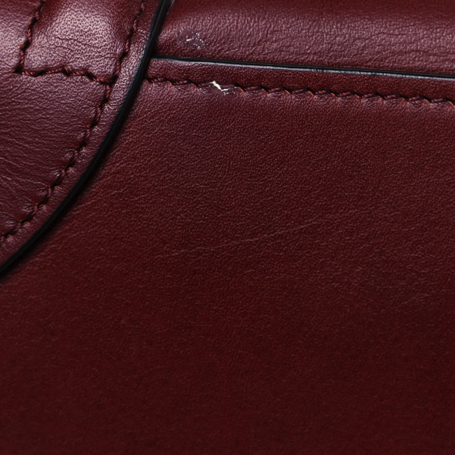 Celine Smooth Calfskin Micro Luggage Burgundy 14 of 14
