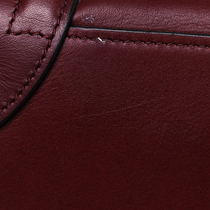 Celine Smooth Calfskin Micro Luggage Burgundy 15 of 15