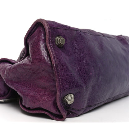 Balenciaga Agneau Giant 21 Silver Hardware Work Raisin 10 of 14