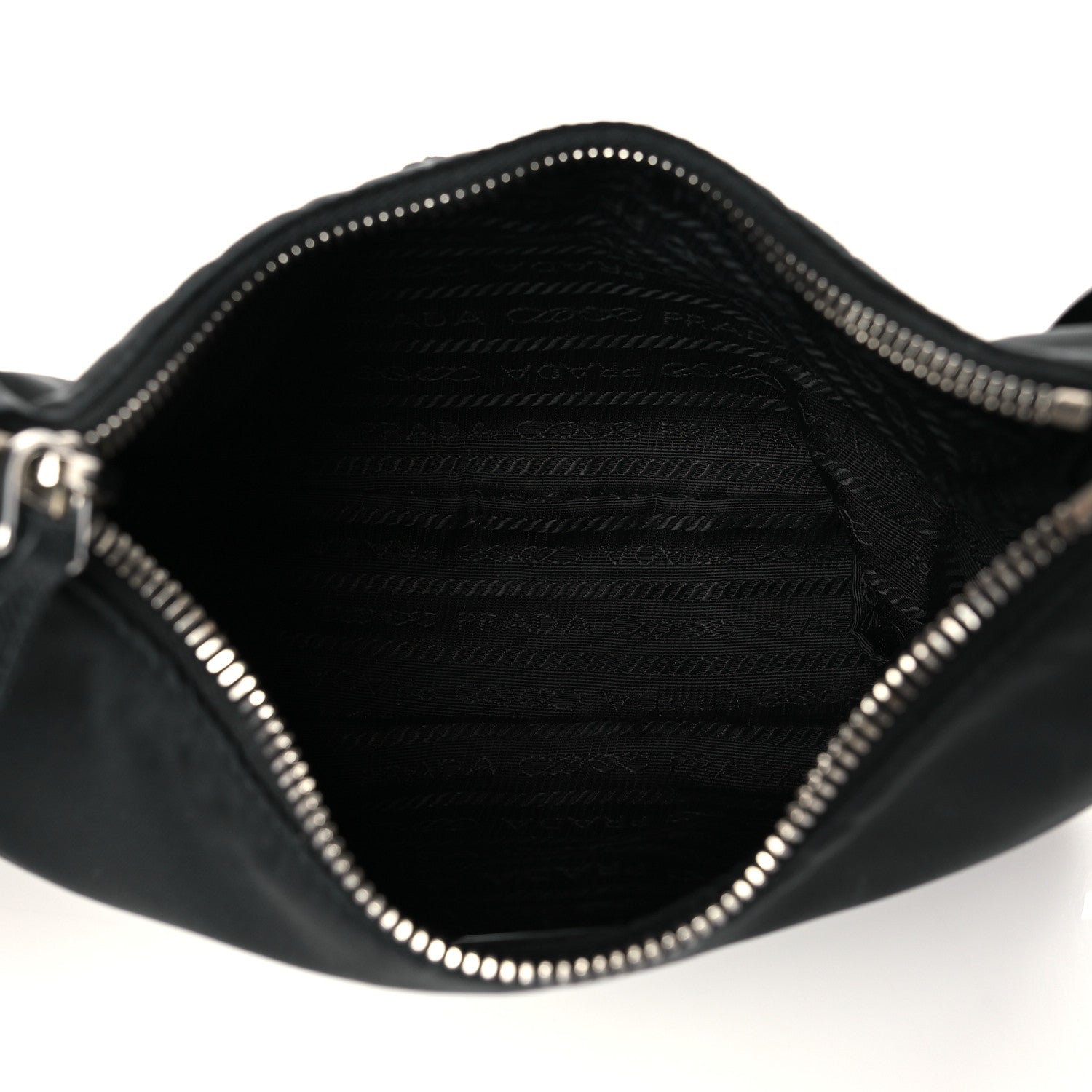 Prada Nylon Re-Edition 2005 Shoulder Bag Black 5 of 10
