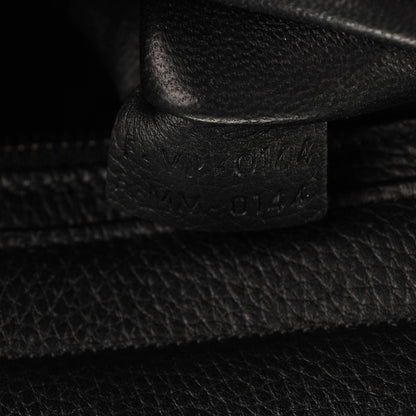Celine Drummed Calfskin Suede Small Trapeze Black 8 of 8