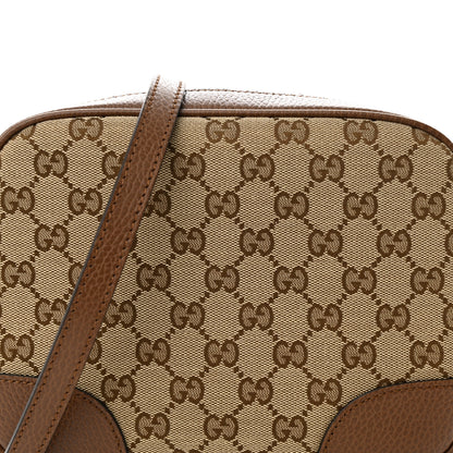 Gucci Monogram Mini Bree Messenger Bag Beige Tabacco 8 of 10