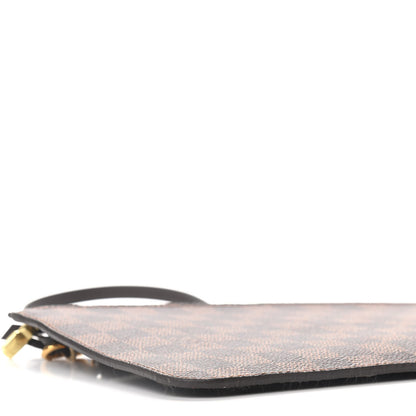 Louis Vuitton Damier Ebene Neverfull MM GM Pochette 8 of 9