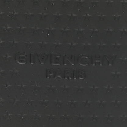 Givenchy Metallic Rubber Logo Pool Slide Sandals 40 Silver 7 of 8