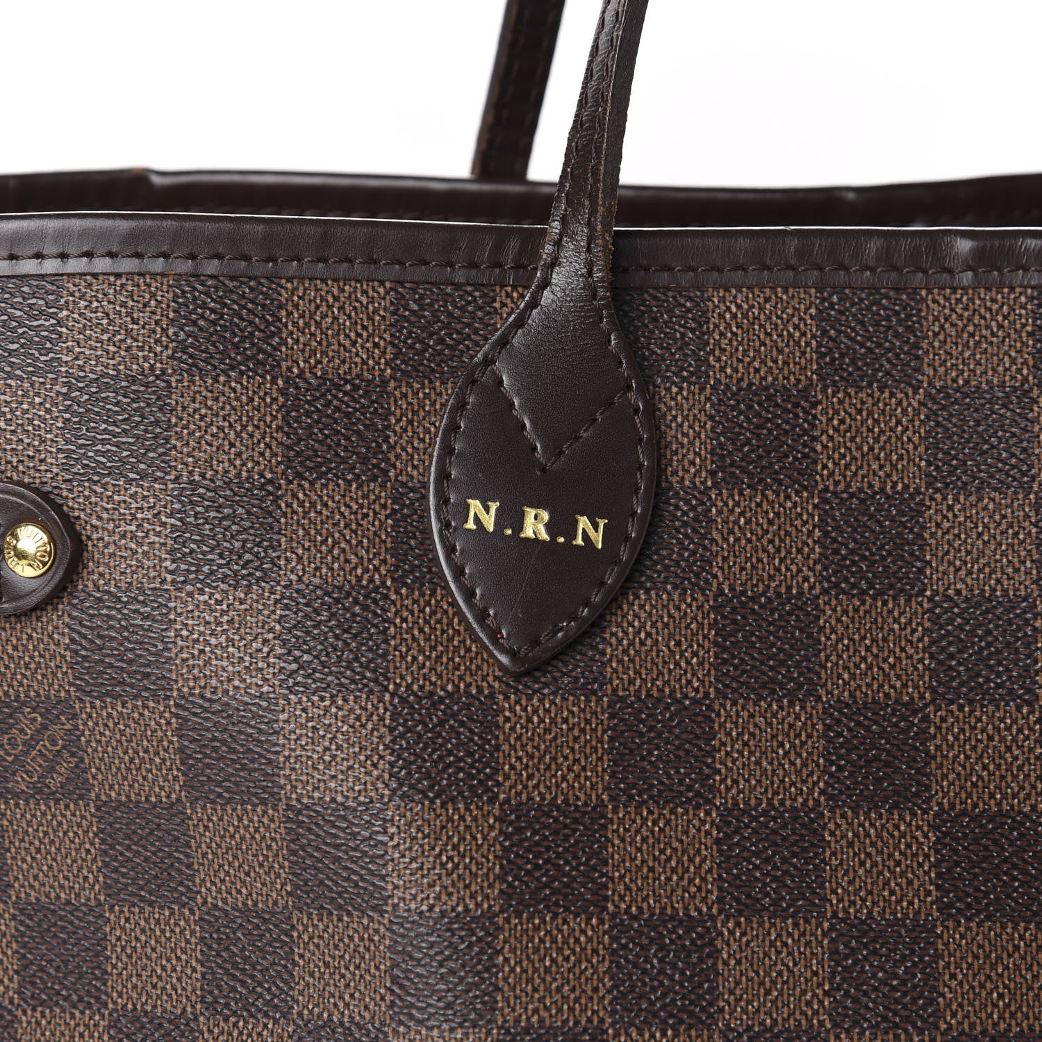 Louis Vuitton Damier Ebene Neverfull MM 10 of 12
