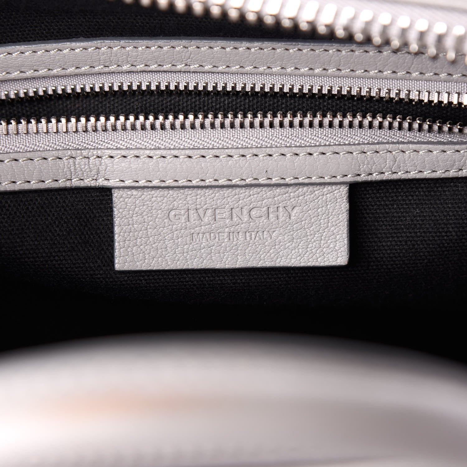 Givenchy Sugar Goatskin Medium Antigona Pearl Grey 6 of 10