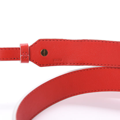 Louis Vuitton Monogram Bandouliere Shoulder Strap XL Coquelicot 4 of 5