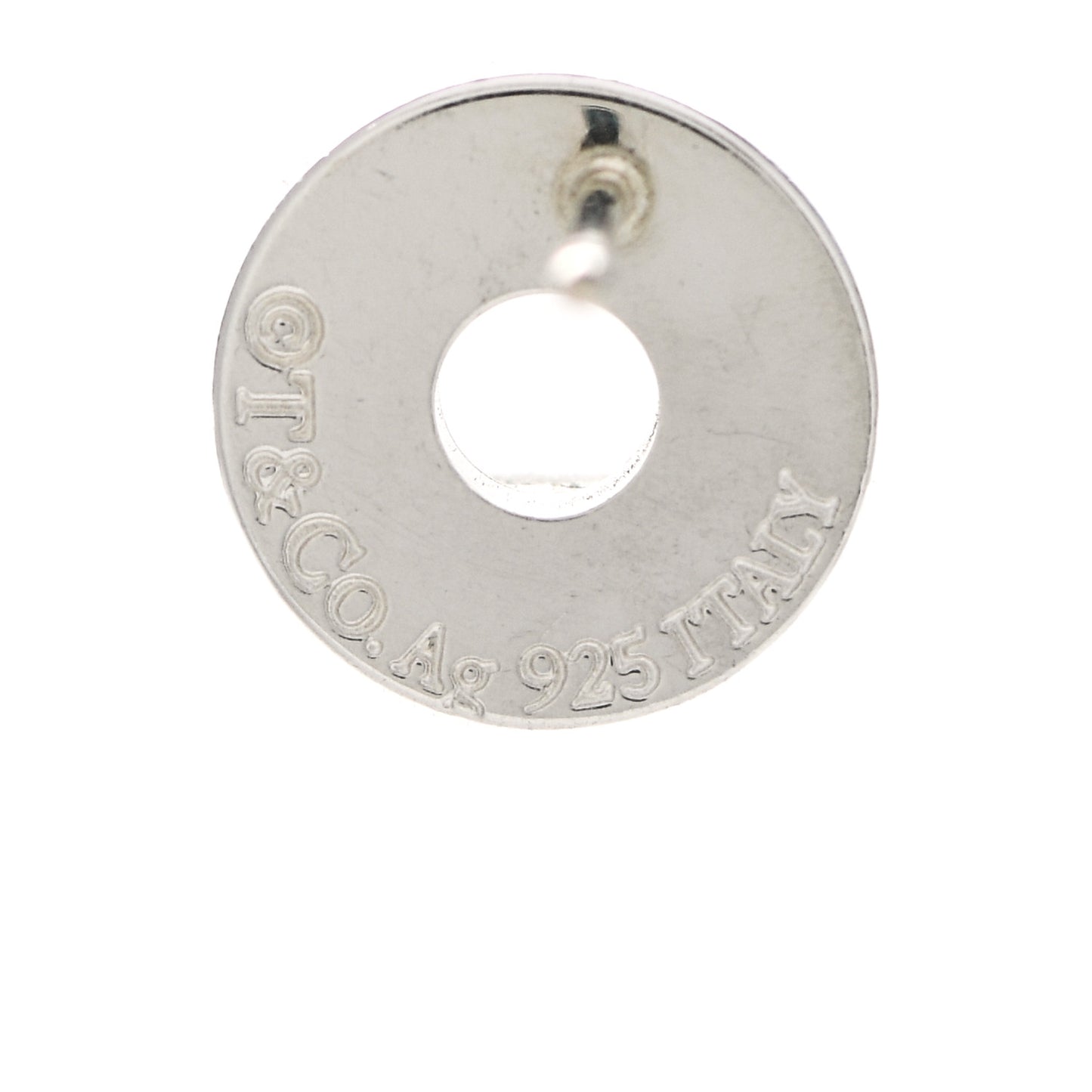 Sterling Silver 1837 Circle Earrings