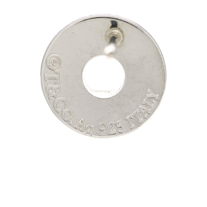 Tiffany Sterling Silver 1837 Circle Earrings 4 of 5