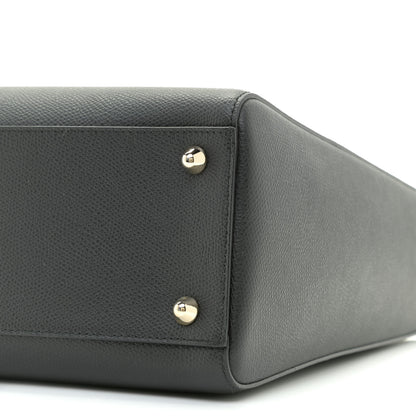 Christian Dior Grained Calfskin Large Lady Dior Black 8 of 10